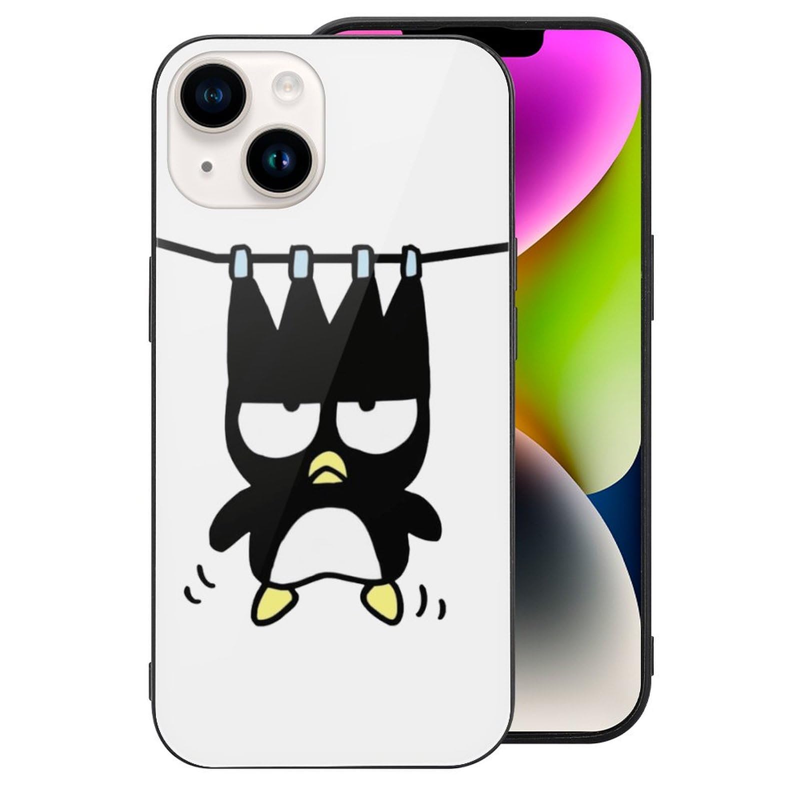 Amazon.co.jp: バッドばつ丸 (3) スマホケース iPhone 13 Mini ケース